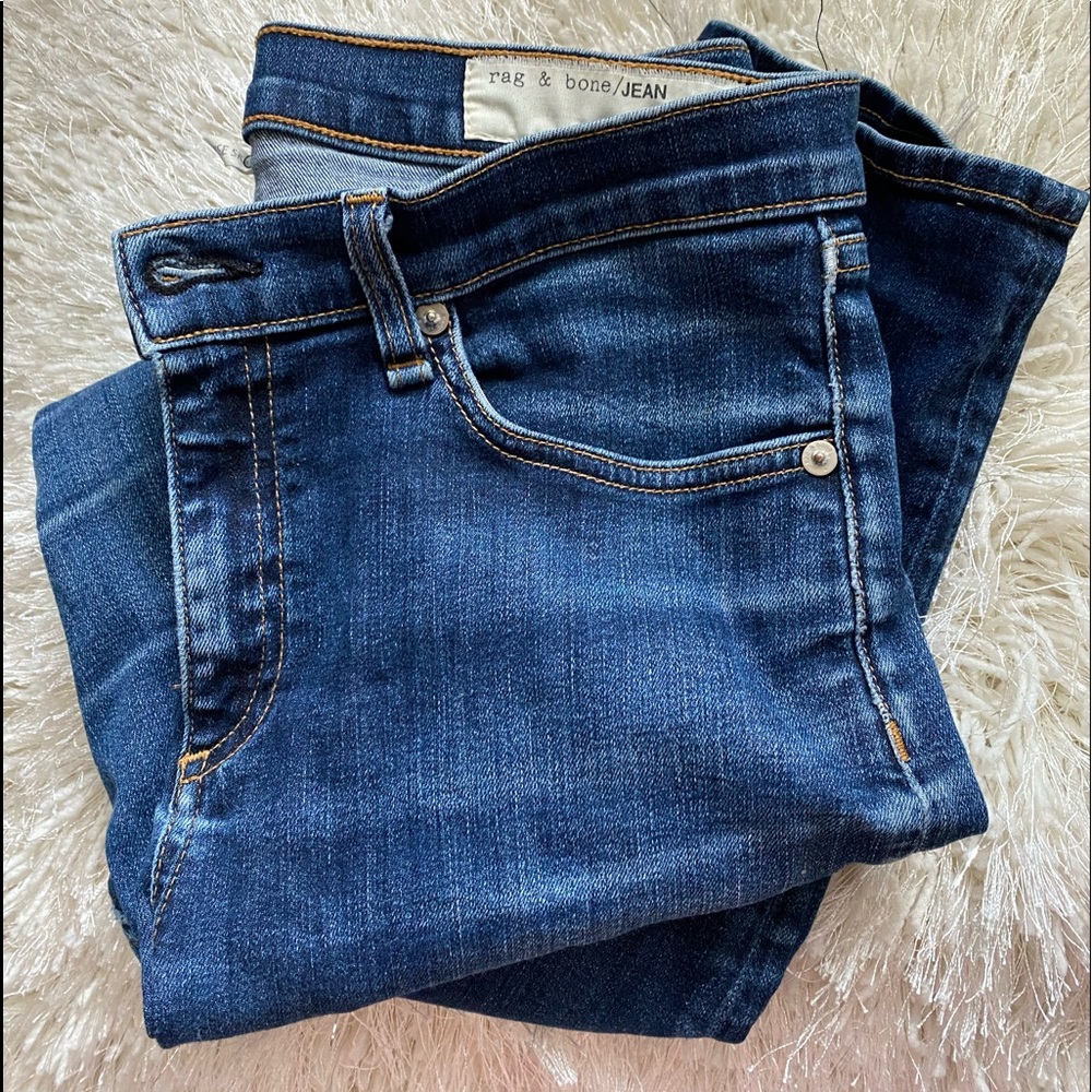 rag & bone High Rise Skinny Jeans